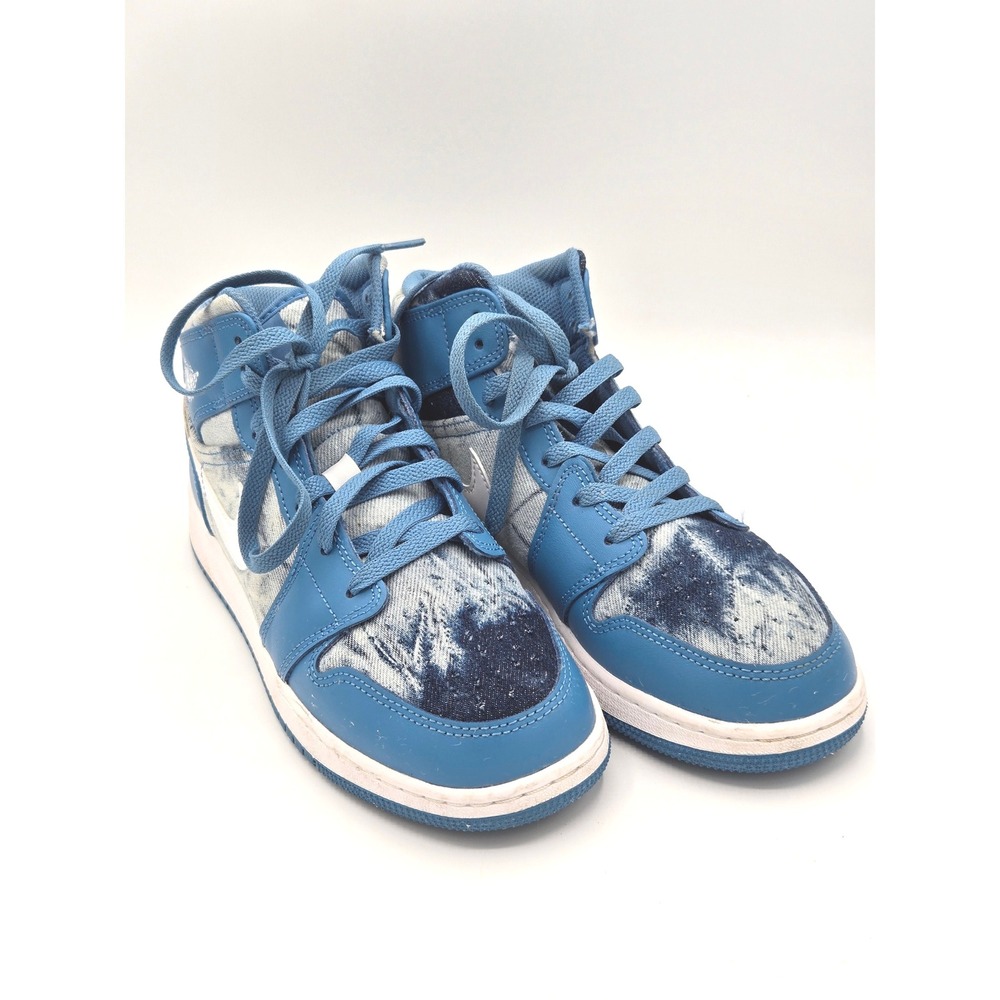 Jordan 1 Mid Washed Denim (GS), 6Y